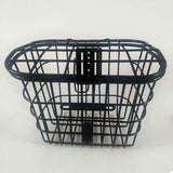 Maxbell Bike Basket Quick Release Front Handlebar Removable for Man Boys Woman Girls Black
