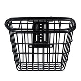 Maxbell Bike Basket Quick Release Front Handlebar Removable for Man Boys Woman Girls Black