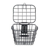 Maxbell Bike Basket Quick Release Front Handlebar Removable for Man Boys Woman Girls Black