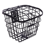 Maxbell Bike Basket Quick Release Front Handlebar Removable for Man Boys Woman Girls Black