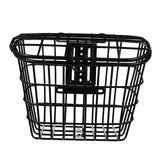 Maxbell Bike Basket Quick Release Front Handlebar Removable for Man Boys Woman Girls Black