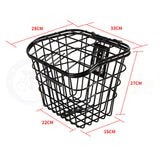 Maxbell Bike Basket Quick Release Front Handlebar Removable for Man Boys Woman Girls Black