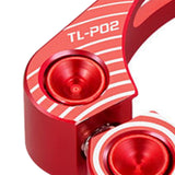 Maxbell Maxbell Aluminum Alloy Bicycle Seatpost Clamp Bike Seatpost Clip for Folding Bikes 31.8mm Red