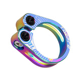Maxbell Maxbell Aluminum Alloy Bicycle Seatpost Clamp Bike Seatpost Clip for Folding Bikes 31.8mm Colorful