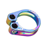 Maxbell Maxbell Aluminum Alloy Bicycle Seatpost Clamp Bike Seatpost Clip for Folding Bikes 31.8mm Colorful