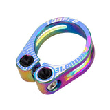Maxbell Maxbell Aluminum Alloy Bicycle Seatpost Clamp Bike Seatpost Clip for Folding Bikes 31.8mm Colorful
