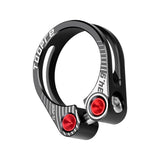 Maxbell Maxbell Aluminum Alloy Bicycle Seatpost Clamp Bike Seatpost Clip for Folding Bikes 34.9mm Black