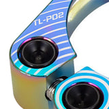 Maxbell Maxbell Aluminum Alloy Bicycle Seatpost Clamp Bike Seatpost Clip for Folding Bikes 34.9mm Colorful