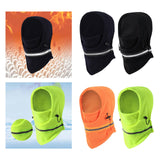 Maxbell Warm Face Hat Cover Warmer Winter Balaclava Ski Hat for Hiking Men Skiing Navy Blue