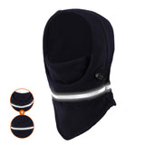 Maxbell Warm Face Hat Cover Warmer Winter Balaclava Ski Hat for Hiking Men Skiing Navy Blue