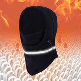 Maxbell Warm Face Hat Cover Warmer Winter Balaclava Ski Hat for Hiking Men Skiing Navy Blue