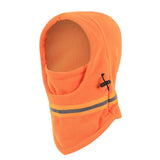 Maxbell Warm Face Hat Cover Warmer Winter Balaclava Ski Hat for Hiking Men Skiing Orange