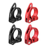 Maxbell Maxbell Bicycle Seat Post Clamp Durable for BMX Cycling Bracket 31.8mm or 34.9mm 31.8MM Black