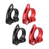 Maxbell Maxbell Bicycle Seat Post Clamp Durable for BMX Cycling Bracket 31.8mm or 34.9mm 31.8MM Black