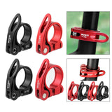 Maxbell Maxbell Bicycle Seat Post Clamp Durable for BMX Cycling Bracket 31.8mm or 34.9mm 31.8MM Black