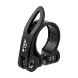 Maxbell Maxbell Bicycle Seat Post Clamp Durable for BMX Cycling Bracket 31.8mm or 34.9mm 31.8MM Black
