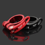 Maxbell Maxbell Bicycle Seat Post Clamp Durable for BMX Cycling Bracket 31.8mm or 34.9mm 31.8MM Black