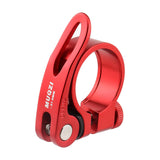 Maxbell Maxbell Bicycle Seat Post Clamp Durable for BMX Cycling Bracket 31.8mm or 34.9mm 31.8MM Red