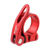 Maxbell Maxbell Bicycle Seat Post Clamp Durable for BMX Cycling Bracket 31.8mm or 34.9mm 31.8MM Red