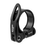 Maxbell Maxbell Bicycle Seat Post Clamp Durable for BMX Cycling Bracket 31.8mm or 34.9mm 34.9MM Black