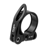 Maxbell Maxbell Bicycle Seat Post Clamp Durable for BMX Cycling Bracket 31.8mm or 34.9mm 34.9MM Black