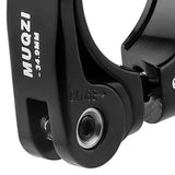 Maxbell Maxbell Bicycle Seat Post Clamp Durable for BMX Cycling Bracket 31.8mm or 34.9mm 34.9MM Black