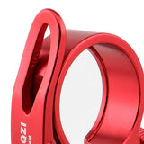 Maxbell Maxbell Bicycle Seat Post Clamp Durable for BMX Cycling Bracket 31.8mm or 34.9mm 34.9MM Red