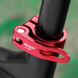 Maxbell Maxbell Bicycle Seat Post Clamp Durable for BMX Cycling Bracket 31.8mm or 34.9mm 34.9MM Red