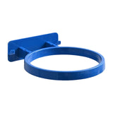 Maxbell Ball Holder Wall Mounted Ball Rack with Hanging Pegs for Yoga Room Baseball Blue