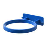 Maxbell Ball Holder Wall Mounted Ball Rack with Hanging Pegs for Yoga Room Baseball Blue