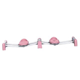 Maxbell Maxbell Leg Exercise Equipment Durable Ski Exercise Machine for Yoga Indoor Workout Pink without Handle