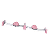 Maxbell Maxbell Leg Exercise Equipment Durable Ski Exercise Machine for Yoga Indoor Workout Pink without Handle