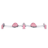 Maxbell Maxbell Leg Exercise Equipment Durable Ski Exercise Machine for Yoga Indoor Workout Pink without Handle