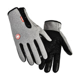 Maxbell Winter Gloves Windproof Insulated for Motorcycle Cycling Adults Unisex XXL Gray