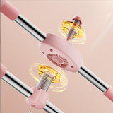 Maxbell Maxbell Yoga Stick Cross Open Posture Corrector for Home Fitness Gymnasts Pink