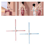 Maxbell Maxbell Yoga Stick Cross Open Posture Corrector for Home Fitness Gymnasts Pink