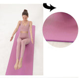 Maxbell Maxbell Yoga Mat with Storage Bag Sports Fitness Pad for Workout Gymnastic Home Gym Thick 0.8cm Pink