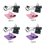Maxbell Maxbell Yoga Mat with Storage Bag Sports Fitness Pad for Workout Gymnastic Home Gym Thick 0.8cm Pink