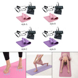 Maxbell Maxbell Yoga Mat with Storage Bag Sports Fitness Pad for Workout Gymnastic Home Gym Thick 0.8cm Pink