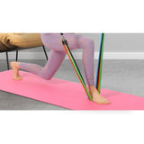 Maxbell Maxbell Yoga Mat with Storage Bag Sports Fitness Pad for Workout Gymnastic Home Gym Thick 1cm Pink