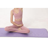 Maxbell Maxbell Yoga Mat with Storage Bag Sports Fitness Pad for Workout Gymnastic Home Gym Thick 0.8cm Purple