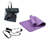 Maxbell Maxbell Yoga Mat with Storage Bag Sports Fitness Pad for Workout Gymnastic Home Gym Thick 0.8cm Purple