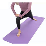 Maxbell Maxbell Yoga Mat with Storage Bag Sports Fitness Pad for Workout Gymnastic Home Gym Thick 1cm Purple