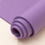 Maxbell Maxbell Yoga Mat with Storage Bag Sports Fitness Pad for Workout Gymnastic Home Gym Thick 1cm Purple