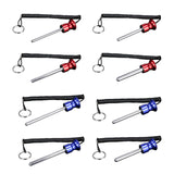 Maxbell Maxbell Universal Magnetic Weight Stack Pin Fitness Training 8x80mm Red