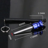 Maxbell Maxbell Universal Magnetic Weight Stack Pin Fitness Training 8x80mm Blue