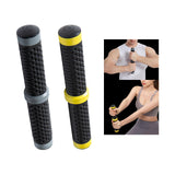 Maxbell Hand Bar Home Gym Strength Exercise for Exercise Yellow 15KG