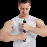 Maxbell Hand Bar Home Gym Strength Exercise for Exercise Gray 40KG