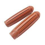 Maxbell Maxbell Set of 2 Bike Handlebar Grips Soft Rubber for bike Mountain Folding Bikes Brown