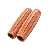 Maxbell Maxbell Set of 2 Bike Handlebar Grips Soft Rubber for bike Mountain Folding Bikes Brown